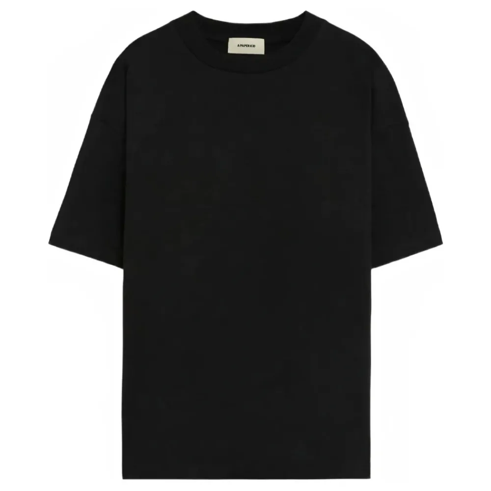 Heren A Paper Kid 110 Nero T-Shirt