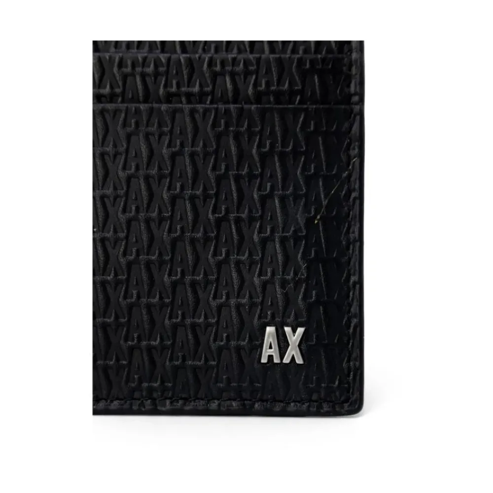 Heren Armani Exchange Portefeuilles^958053 4R847 Leren Boek Portemonnee
