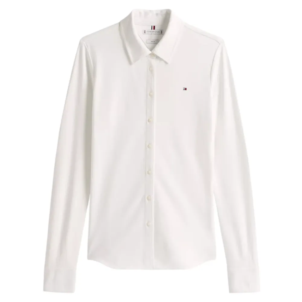 DAMES Tommy Hilfiger Blouses^1985 Slim Fit Pique Shirt