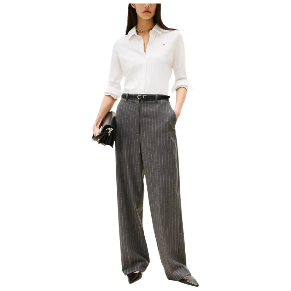 DAMES Tommy Hilfiger Blouses^1985 Slim Fit Pique Shirt