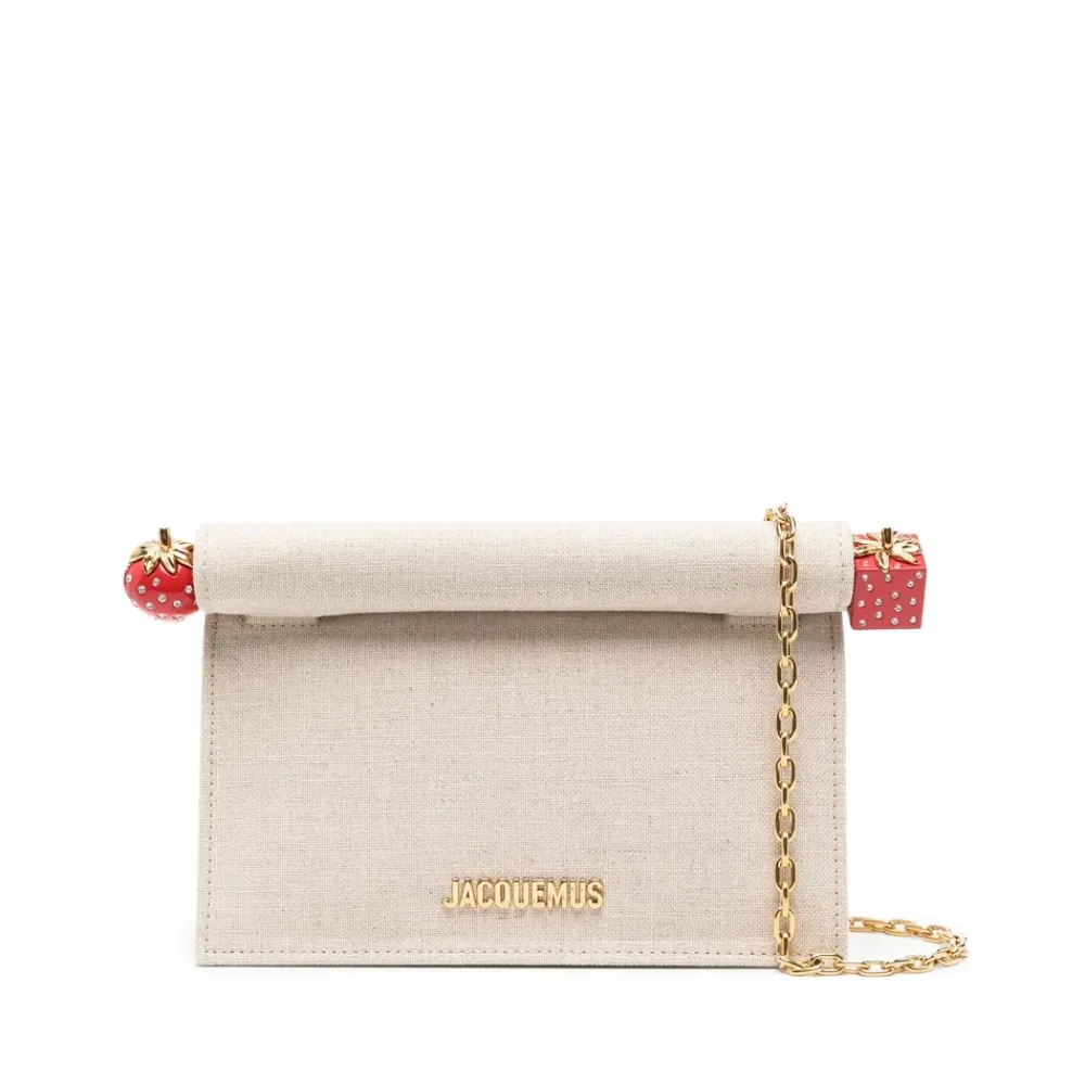 DAMES Jacquemus Clutches^Aardbei Ketting Schoudertas