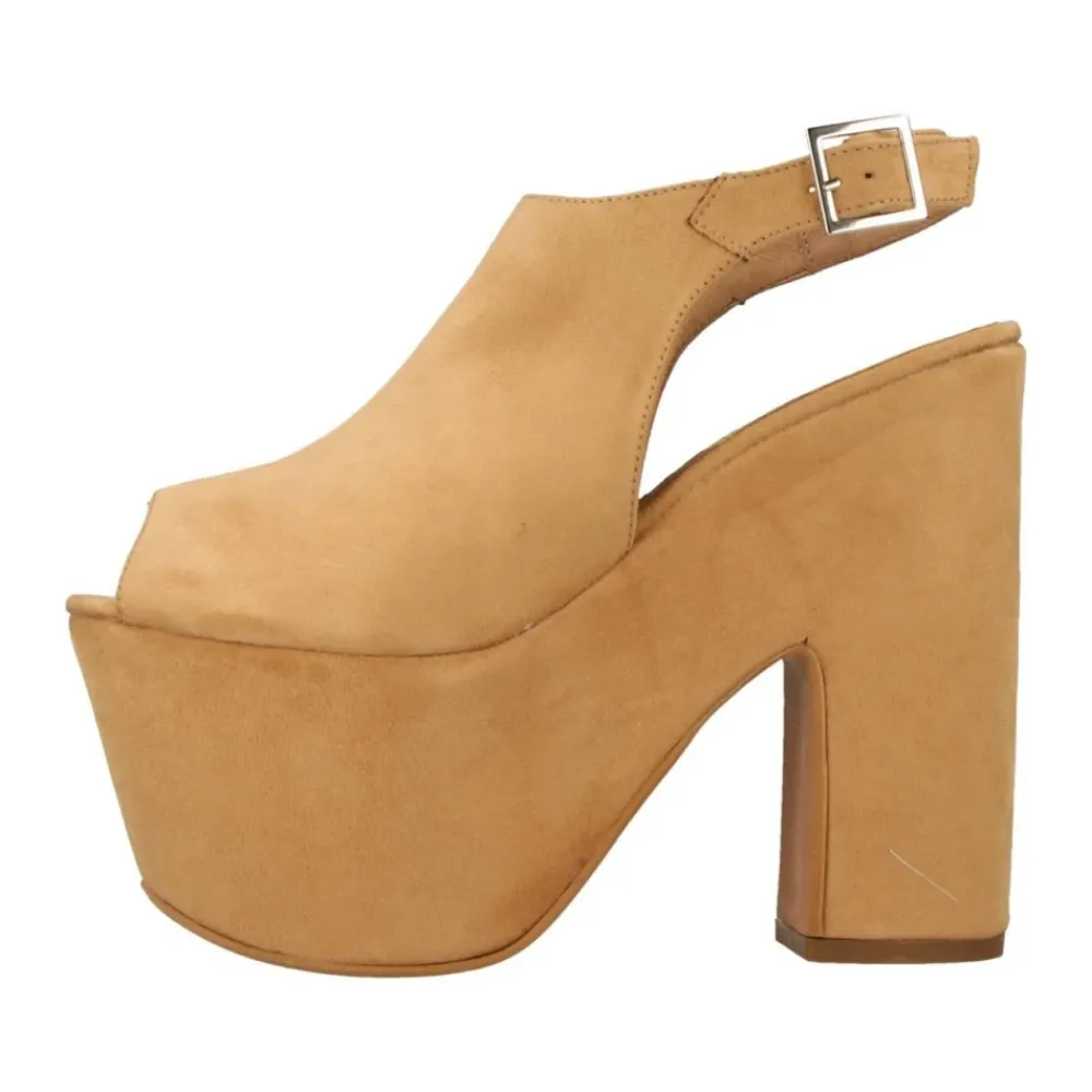 DAMES Yellow Sandalen^Addiction High Heel Sandals