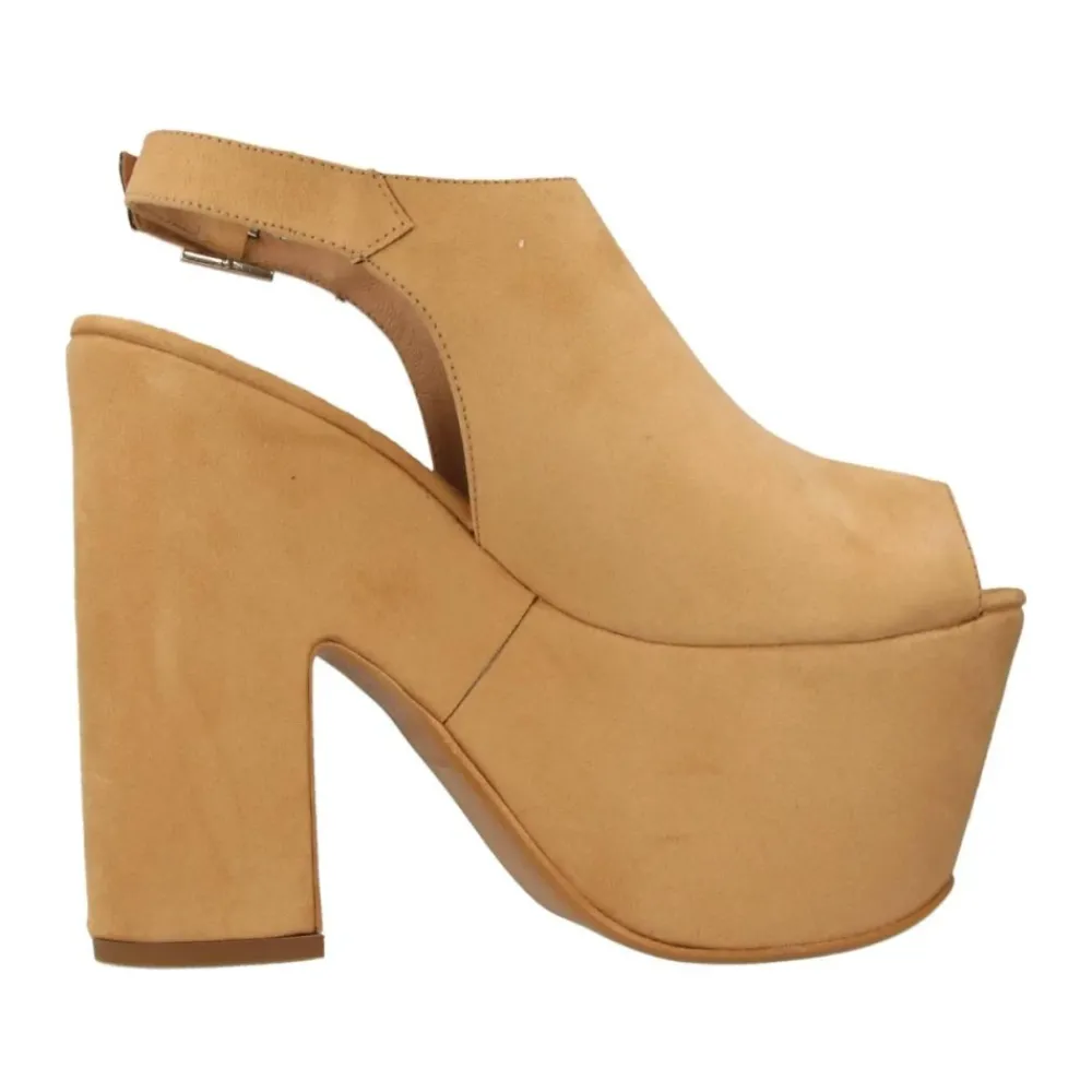 DAMES Yellow Sandalen^Addiction High Heel Sandals