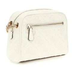 DAMES Guess Toilettassen^Adelasia Multi Comp Off White Schoudertas