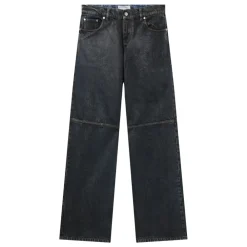 DAMES Stella McCartney Jeans^Aged Paneled Straight-Leg Denim Jeans