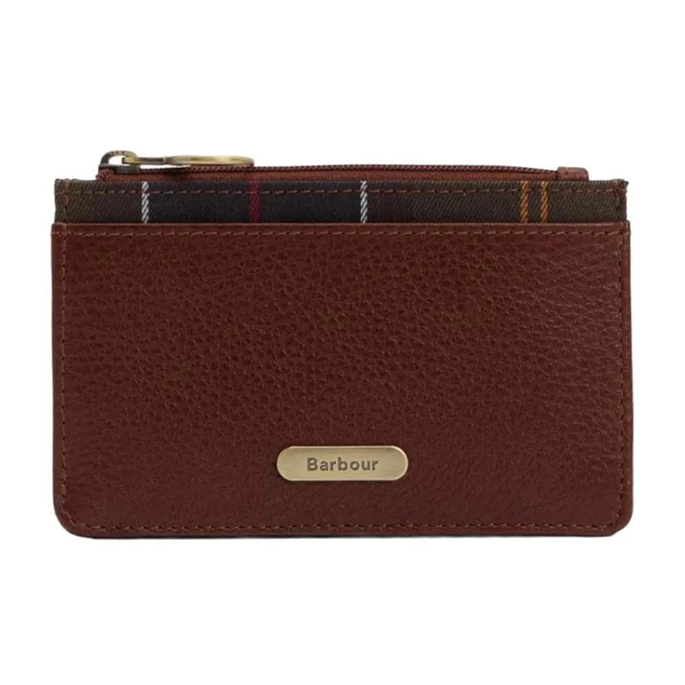 DAMES Barbour Alder Leren Kaarthouder