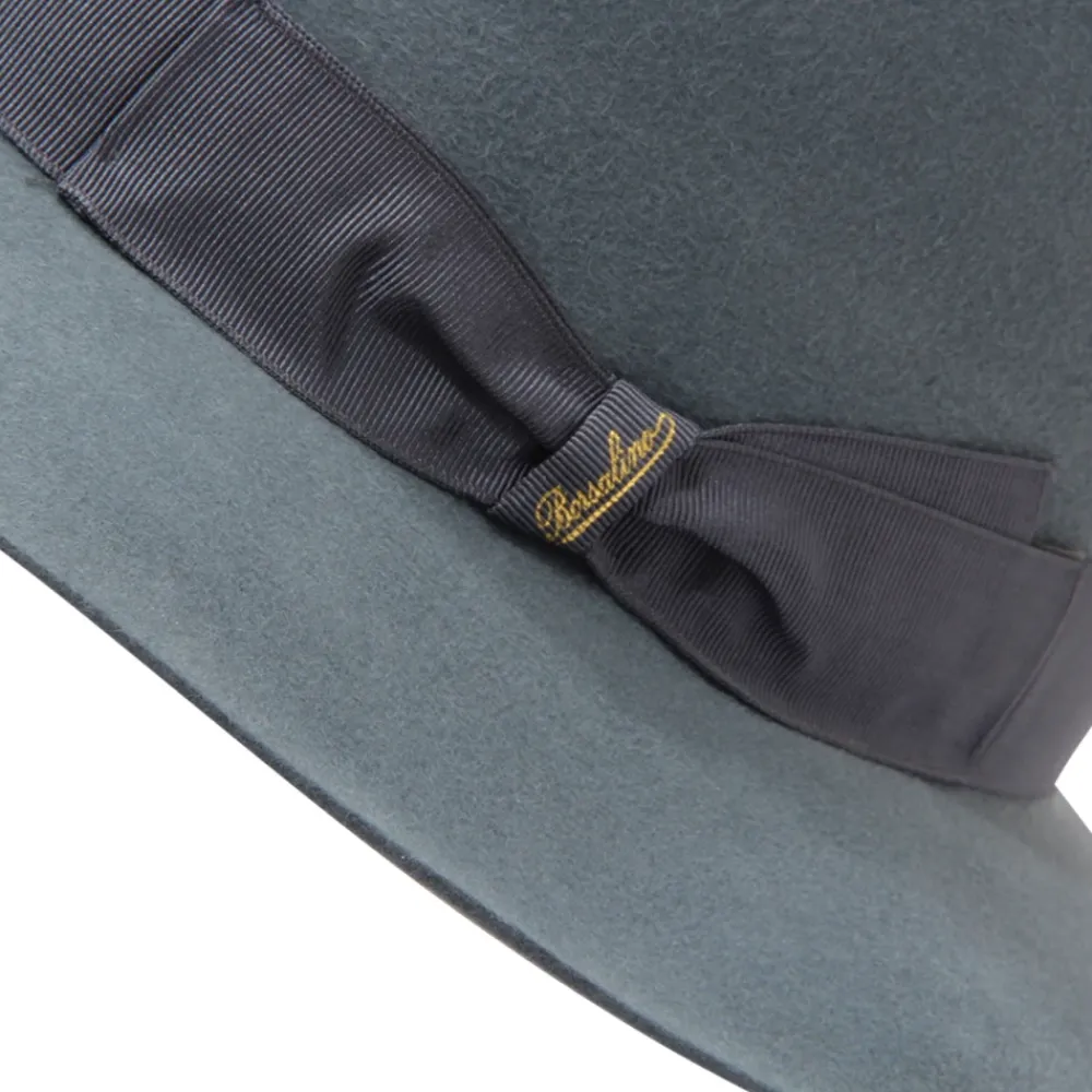 Heren Borsalino Alessandria Medium Hat Made in Italy