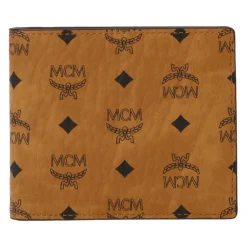DAMES MCM All Over Leather Wallet
