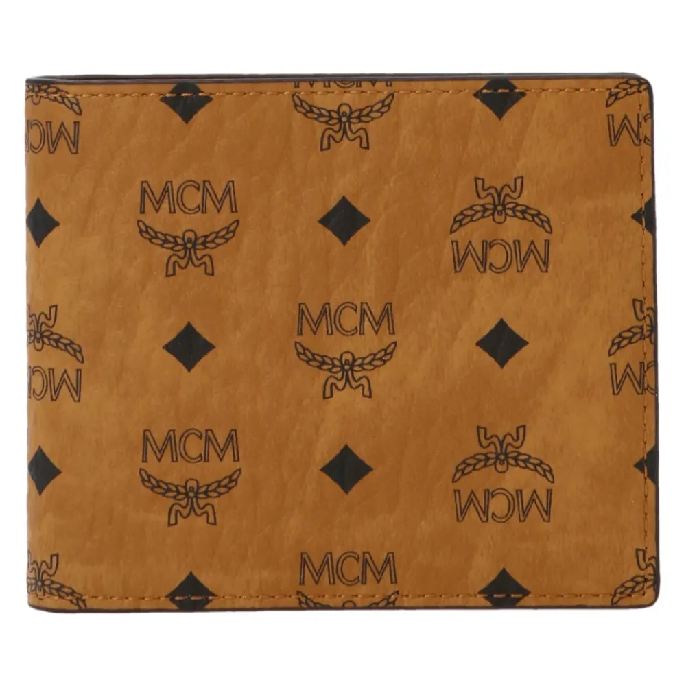 DAMES MCM All Over Leather Wallet