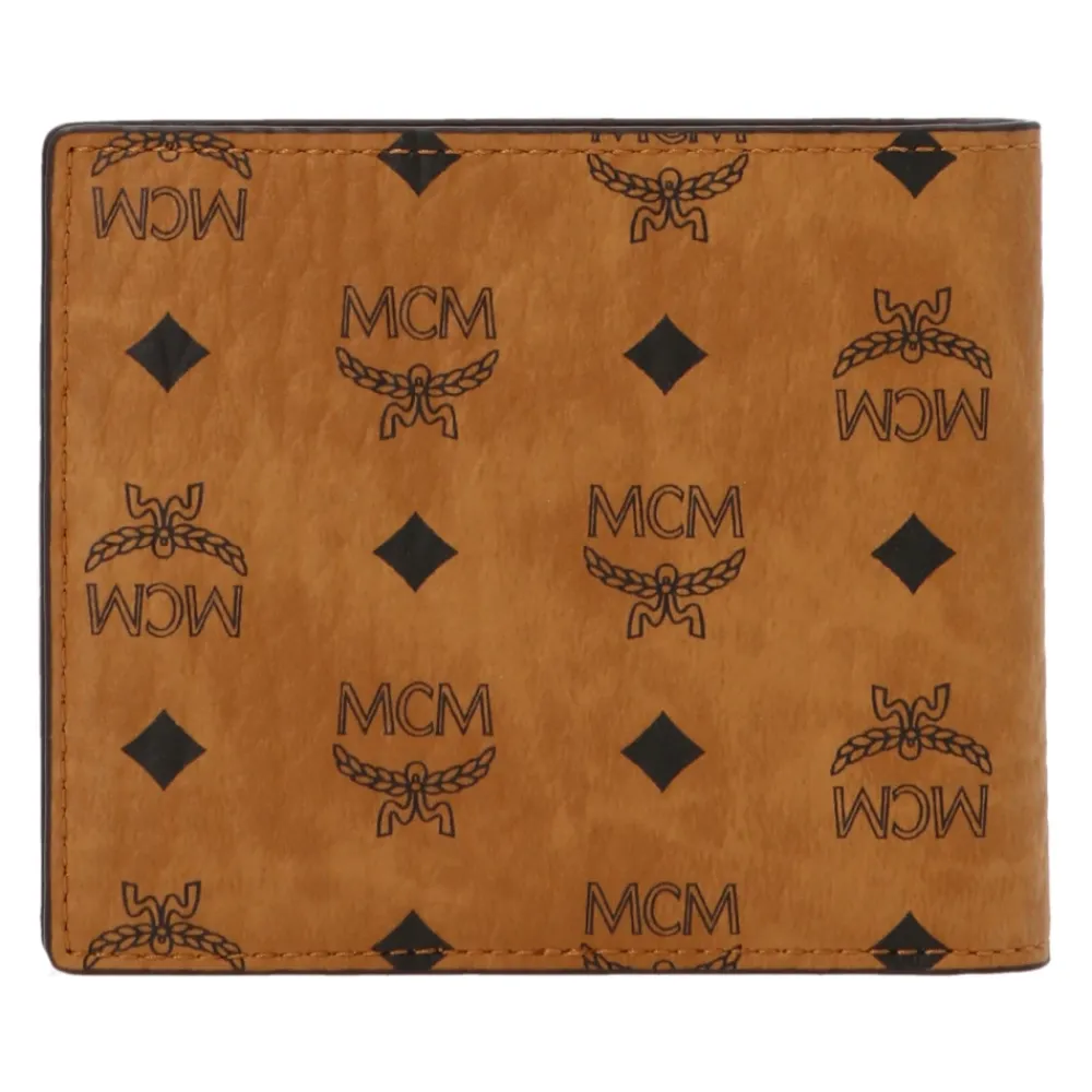 DAMES MCM All Over Leather Wallet