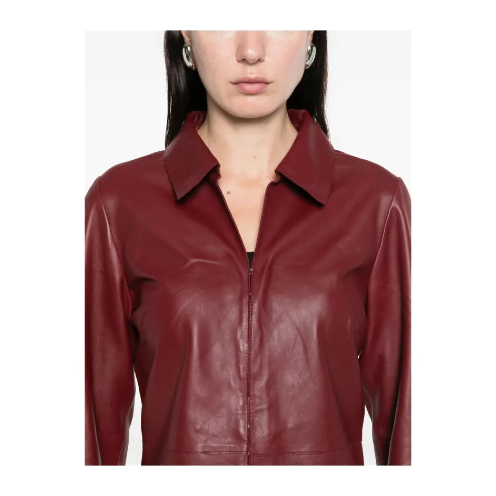 DAMES By Malene Birger Jassen^Alleys Leather Shirt