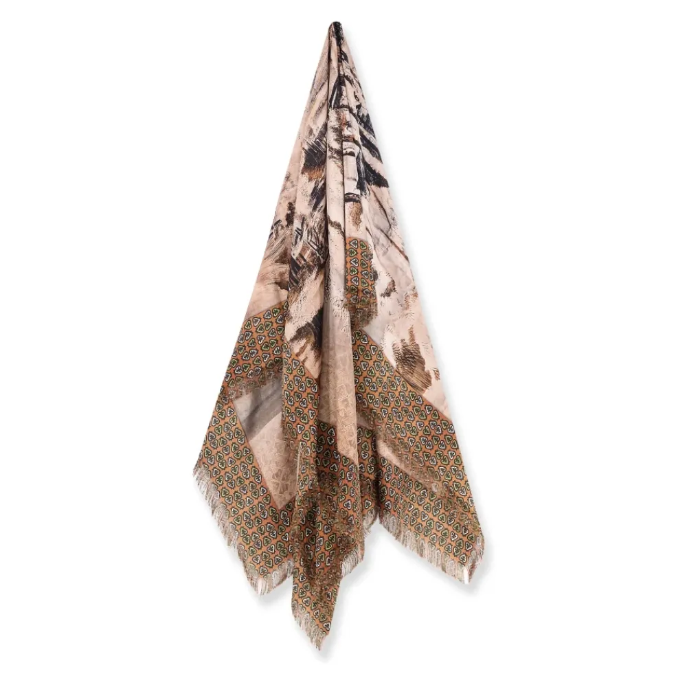 DAMES Pierre-Louis Mascia ALOEUW Sjaal Zijde