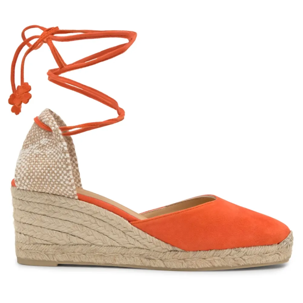 DAMES Castañer Alpargata met 7 cm sleehak