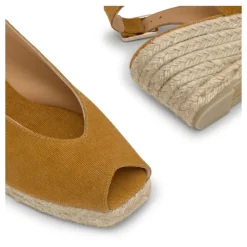 DAMES Castañer Sleehakken^ALPARGATA MET EEN HAK VAN 7 CM