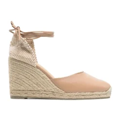 DAMES Castañer Amandel Beige Sleehak Schoenen