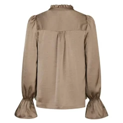 DAMES Neo Noir Amara Heavy Sateen Bedaz Blouse