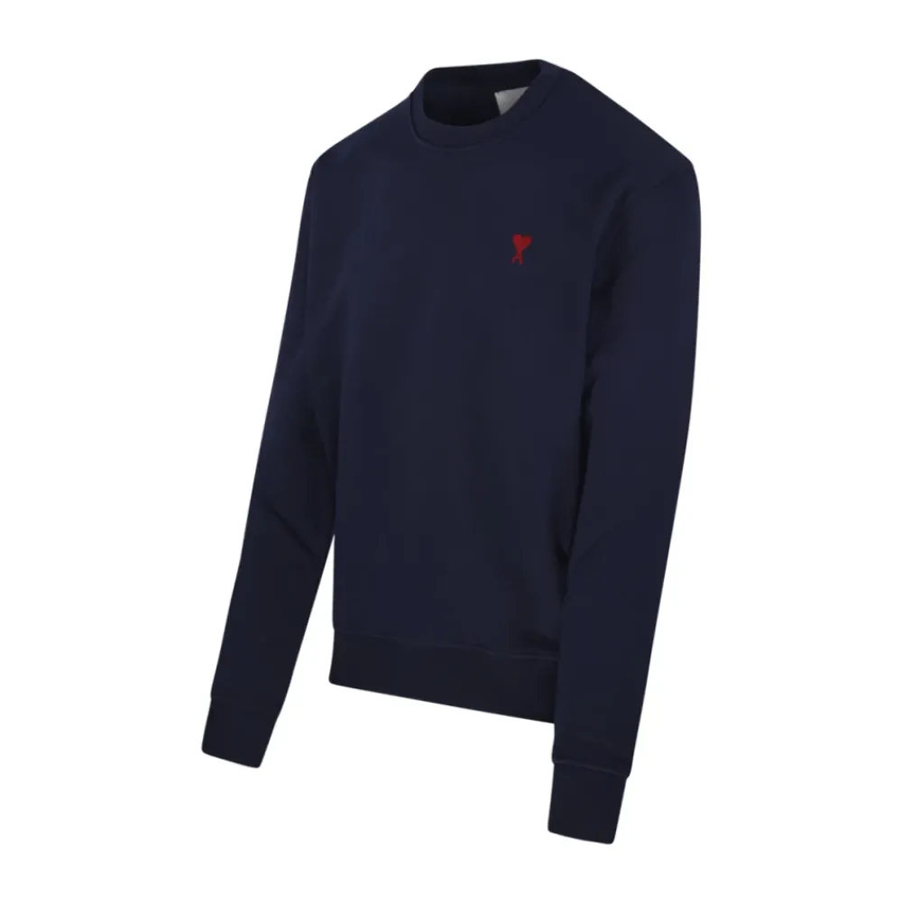 Heren Ami Paris Truien & Vesten^Ami De Coeur Sweatshirt