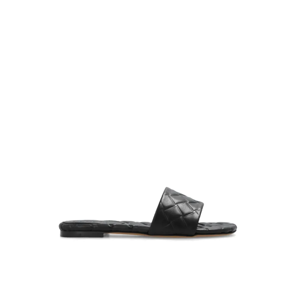 DAMES Bottega Veneta Amy leren slippers