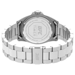 Heren Timex Analoge Roestvrijstalen Horloge met Vouwsluiting