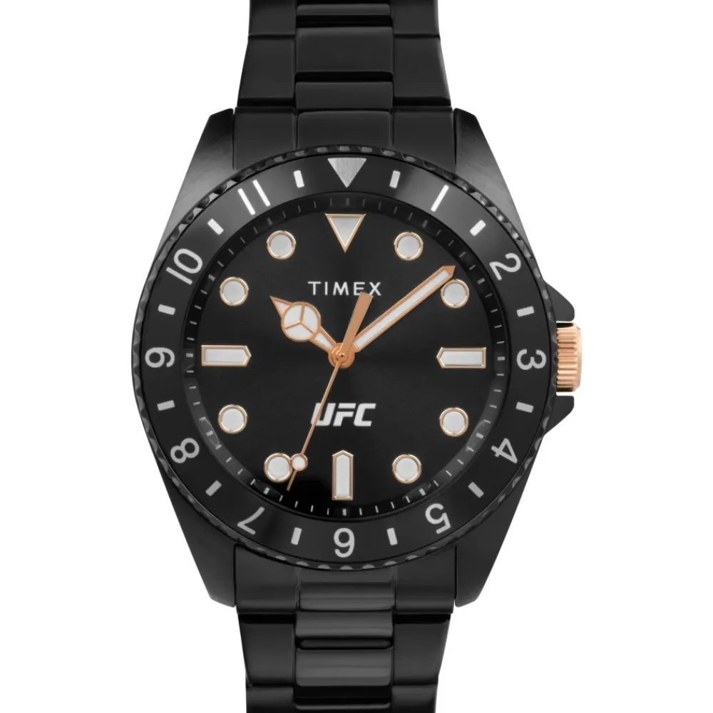 Heren Timex Analoge e Roestvrijstalen Horloge