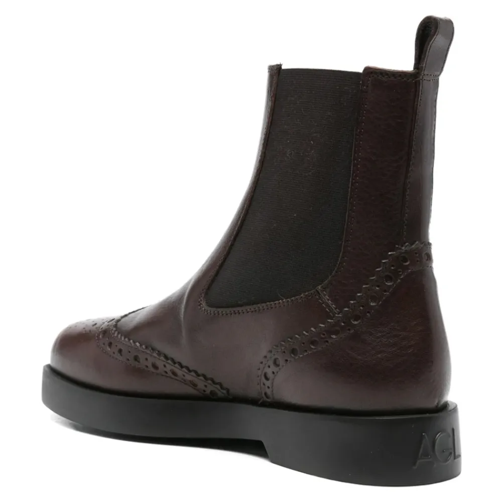 DAMES AGL Chelseaboots^Andrea Beat Brogue Boots