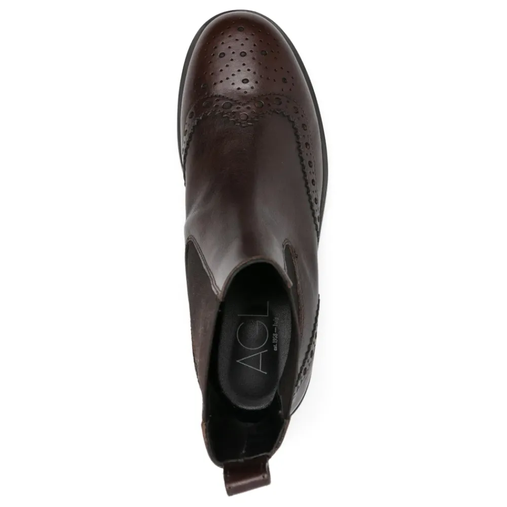 DAMES AGL Chelseaboots^Andrea Beat Brogue Boots