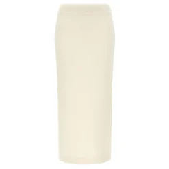 DAMES Twinset Angora Blend Gebreide Longuette Rok