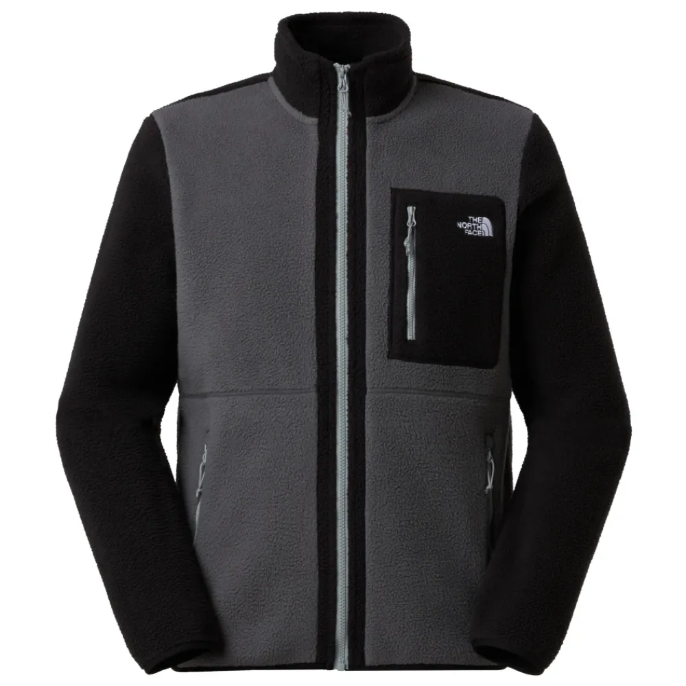 The North Face Antracietgrijze Volledige Rits Jas
