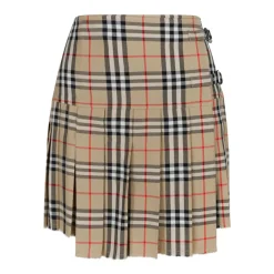 DAMES Burberry Rokken^Archive Mini Kilt