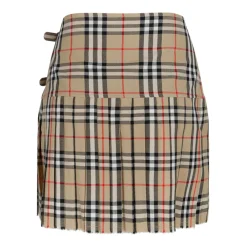DAMES Burberry Rokken^Archive Mini Kilt