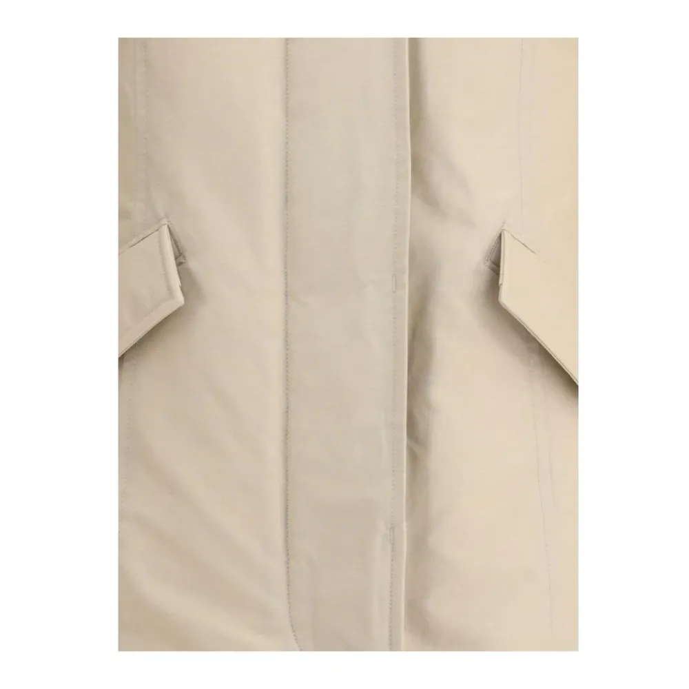 DAMES Woolrich Trenchcoats & Mantels^Arctic Parka Jas met Teflon Coating