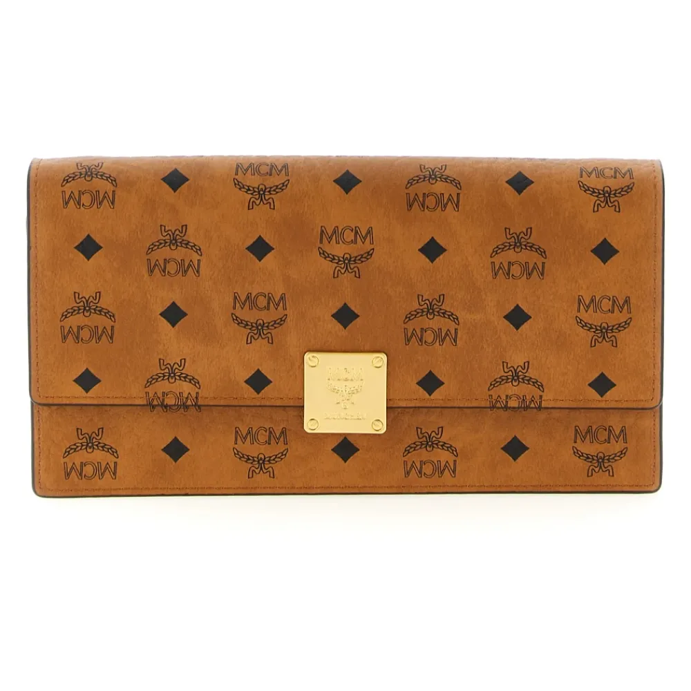 DAMES MCM Portefeuilles^Aren Chain Wallet