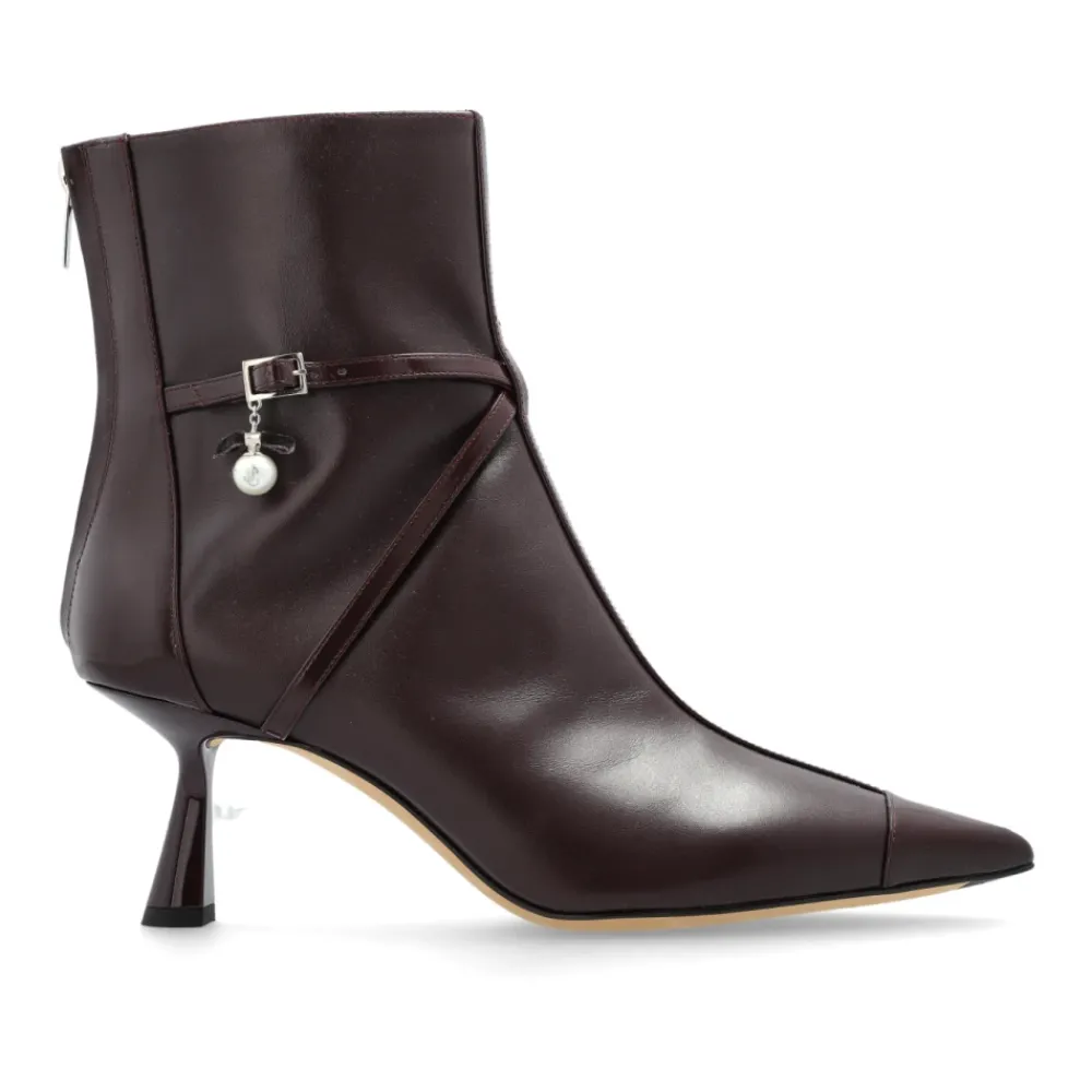 DAMES Jimmy Choo Enkellaarsjes^Aren enkellaarsjes met hak