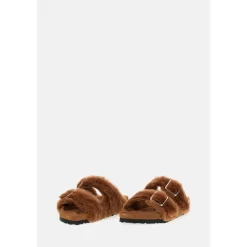 DAMES Birkenstock Slippers^Arizona Shearling