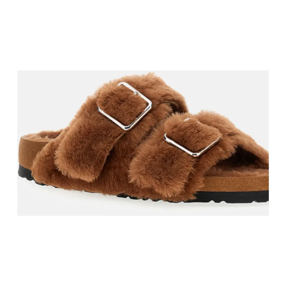 DAMES Birkenstock Slippers^Arizona Shearling