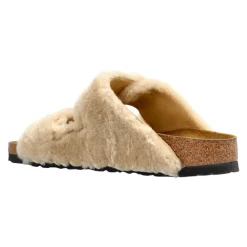 DAMES Birkenstock Arizona Shearling Rivet Logo Smalle Pasvorm