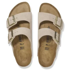 DAMES Birkenstock Arizona Suède Leren Sandalen