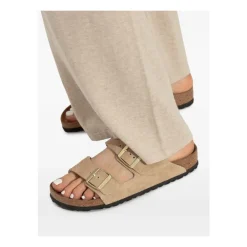 DAMES Birkenstock Arizona Suède Leren Sandalen