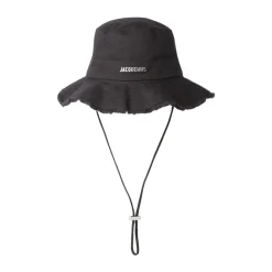 DAMES Jacquemus Hoeden|Hoeden^Artisjokhoed met kinband