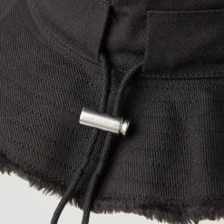 DAMES Jacquemus Hoeden|Hoeden^Artisjokhoed met kinband