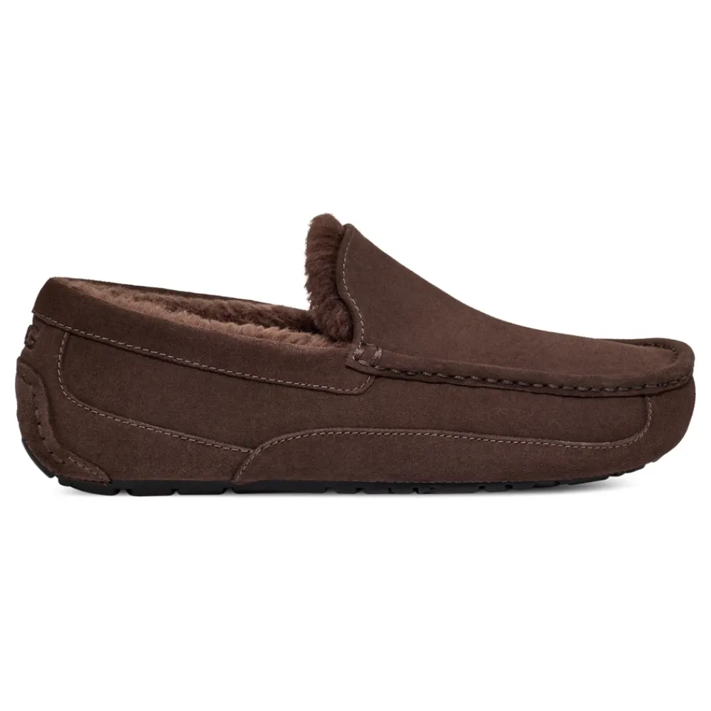 Heren UGG Pantoffels^Ascot Pantoffels Dusted Cocoa