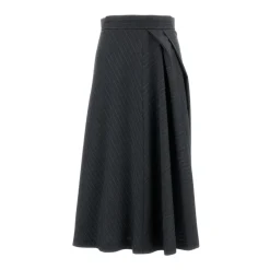 DAMES True Royal Rokken^Asymmetrische Uitlopende Rok