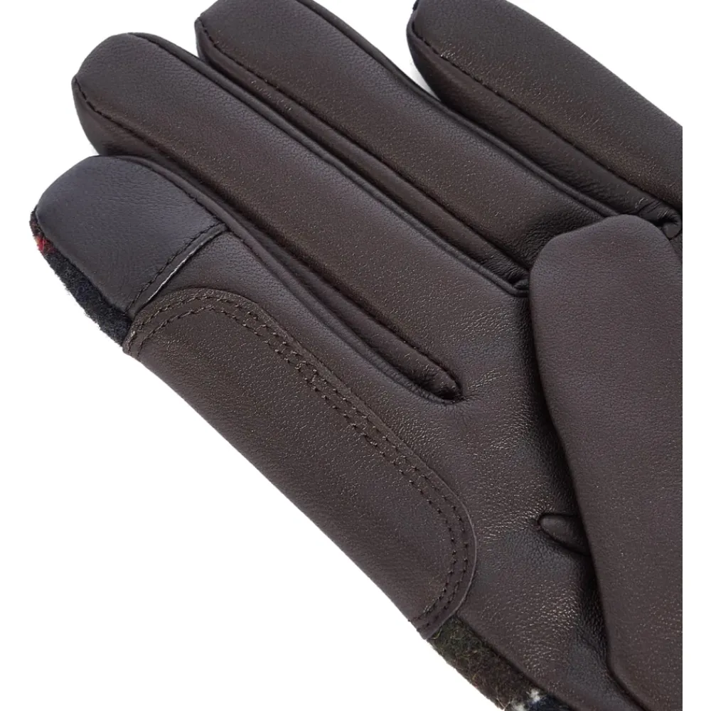 DAMES Barbour Handschoenen^Aubrey Tartan Handschoenen