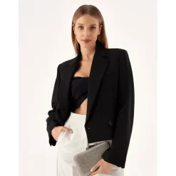 DAMES Kazar Clutches^Avondtas versierd met kristallen