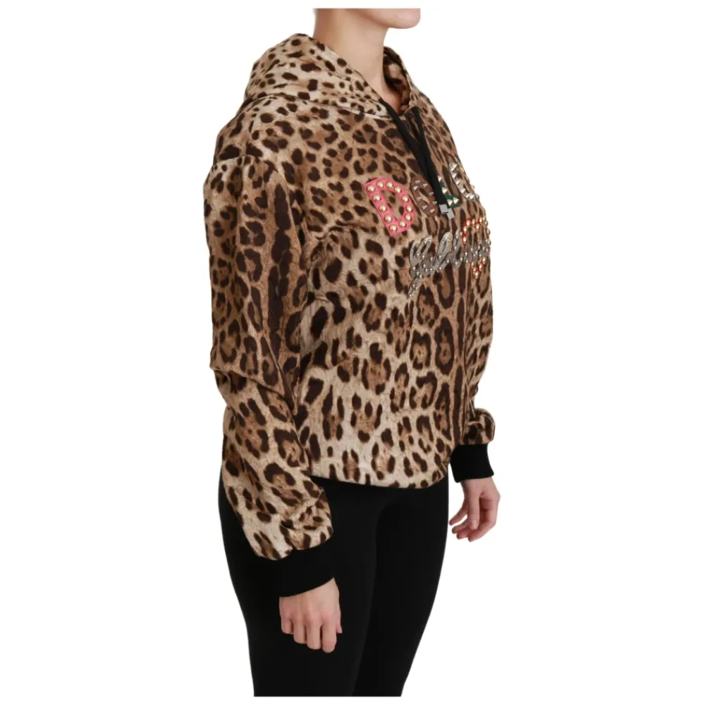 DAMES Dolce & Gabbana Hoodies & Sweatvesten^Ayers Luipaard Hoodie