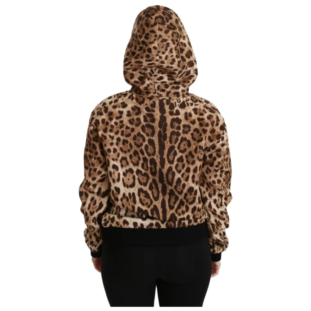 DAMES Dolce & Gabbana Hoodies & Sweatvesten^Ayers Luipaard Hoodie