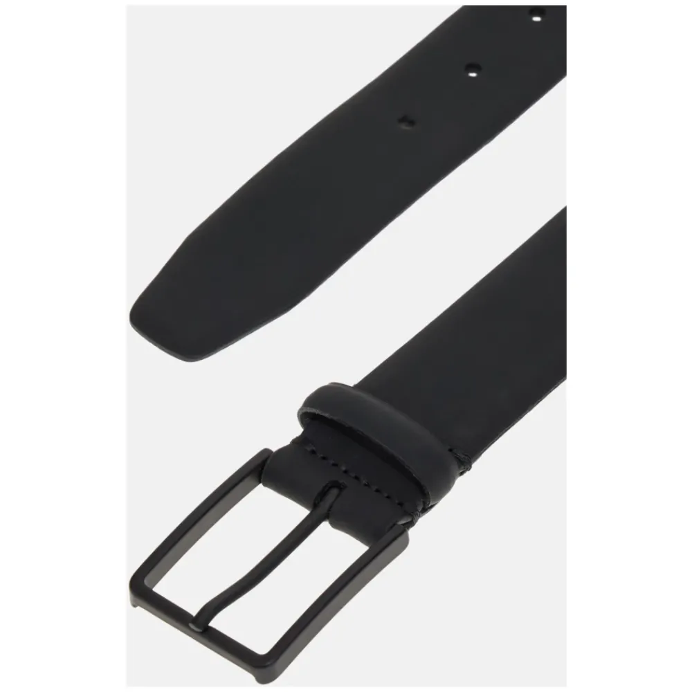 Heren Boggi Milano B Tech Rubberised Leather Belt