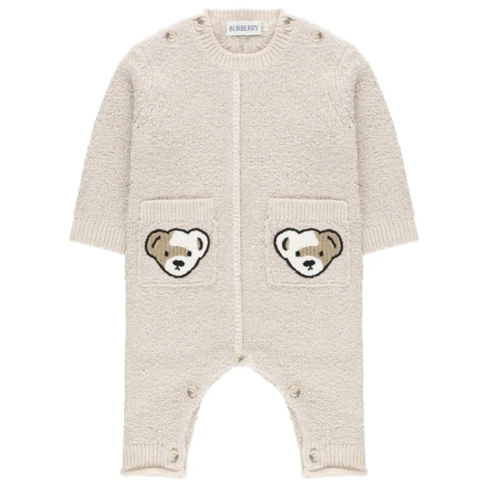 Burberry Bodysuits & Sets^Baby Katoen Wol Jumpsuit