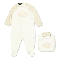 Versace Baby set: slaappak en slabbetje