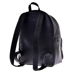 Heren Baldinini Rugzakken|Tassen^Backpack in black speckled leather